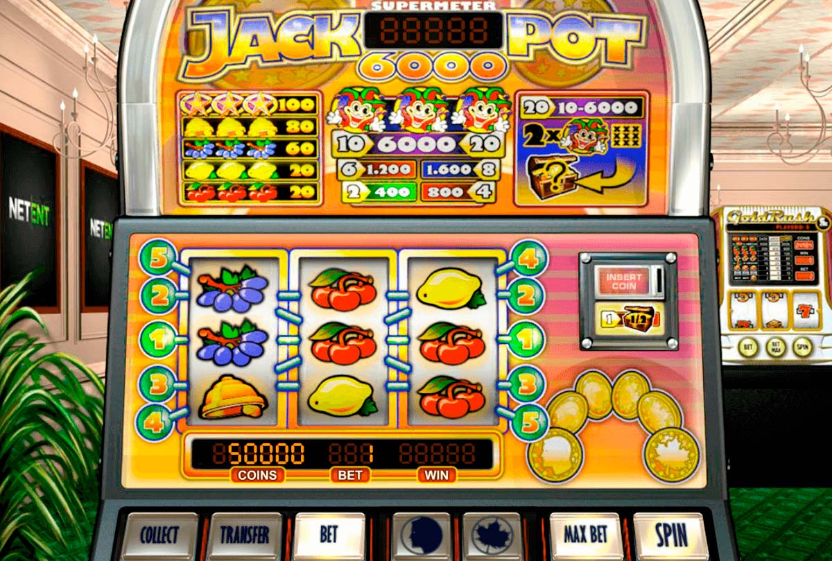 Игровые автоматы «Jackpot 6000» в казино Император